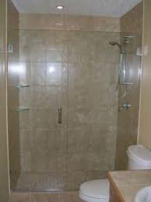 This shower installed was $1,100.00