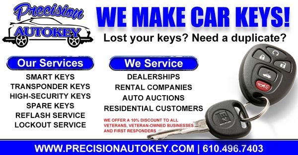 We make car keys