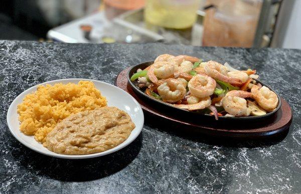 Fajitas de Camarón (Shrimp)