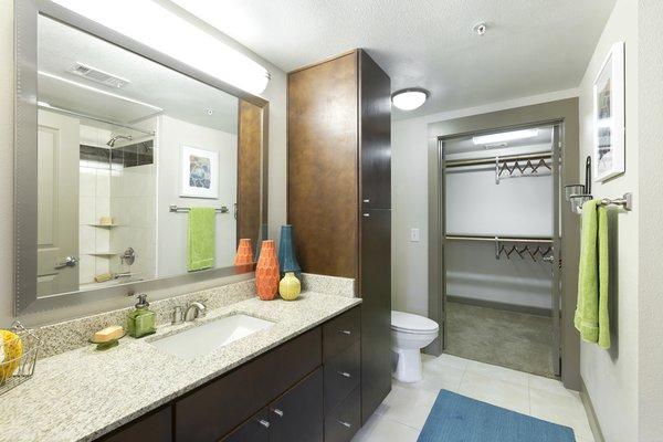 Pressler Model Bathroom with Walk-in Closet