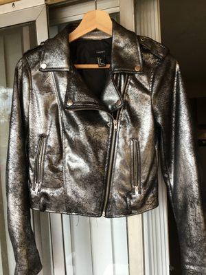 Forever 21 metallic jacket