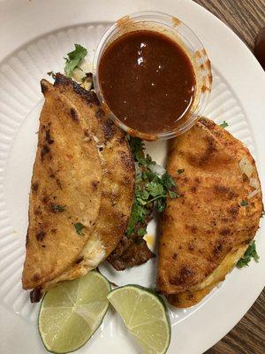 Queso Birria Tacos