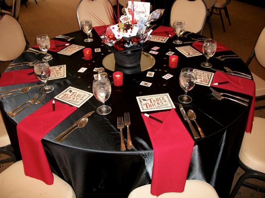 A Magical Banquet Table ready for the guest!