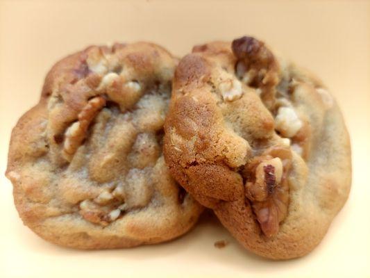 White chocolate walnut.