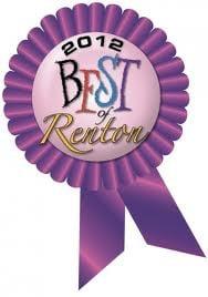 "Best Hair Salon" & "Best Service" 2012 in the "Bset of Renton" contest!