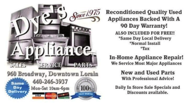 Dye's Appliance