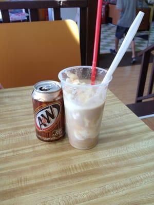 Root beer float!!