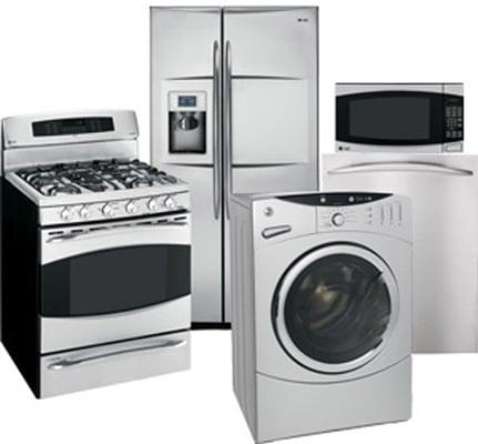 We service all major brand Appliances