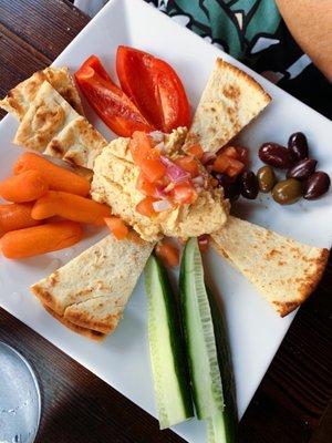 hummus platter