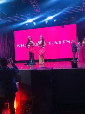 Winners of the Modelo Latina 2023 and Miss Teen Latina 2023. Event organized by Modelo Latina Houston.