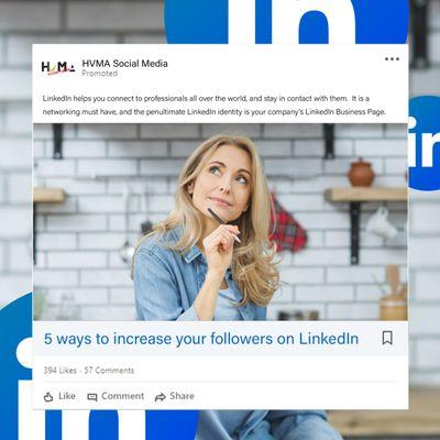 5 Ways To Increase Followers On Your LinkedIn Business http://hvmasocialmedia.com/increase-followers-linkedin-business/