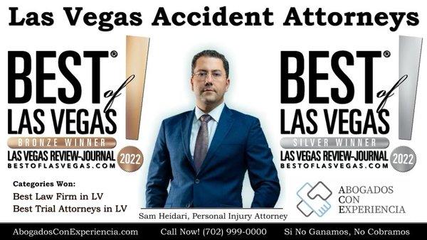 Best Of Las Vegas- Call Sam!! Injury and accident Lawyers