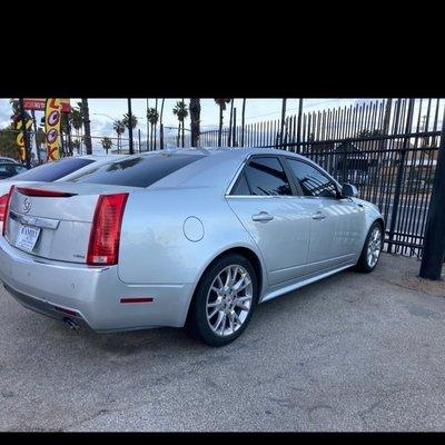 Cadillac CTS super clean dual exhaust tint windows