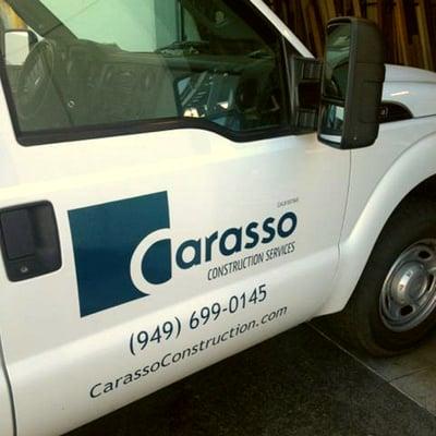 Next time you see one of our Carasso Construction trucks in your community, be sure to say hi!