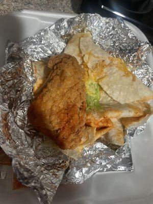 Chicken "wrap"