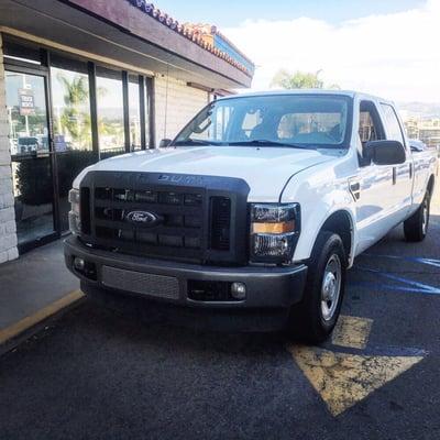 Company truck after I finished rebuilding front end from a accident.