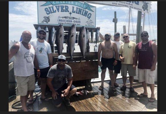 Great day fishing with Captain Joe and Jake