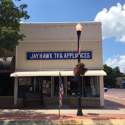 Store front from New York Ave.