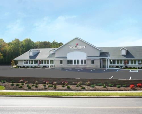 Newcomer Funeral Home, West Side Chapel