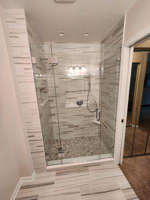 Frameless Shower Enclosure