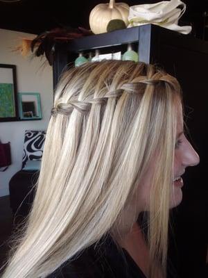 Waterfall Braid by Rochelle Alberti Braid specialist