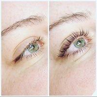 Before & After, Lash Lift & Tint