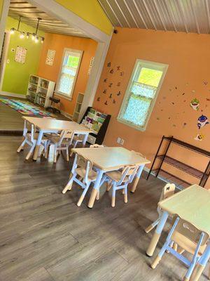 Kids Classes are held in our classroom!