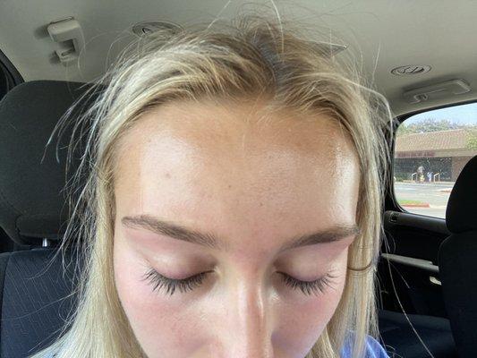 Eyebrow threading