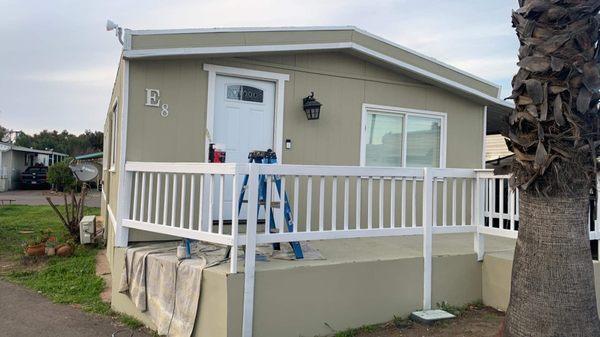 Repaint job in Chula Vista after