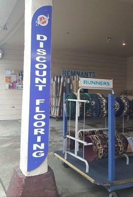 We offer rolls of runner. Do you need 2' or 50'? We have you covered.