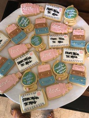 Travel themed cookies!