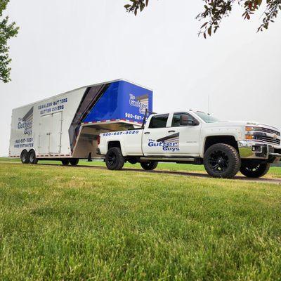 Our new truck and trailer!