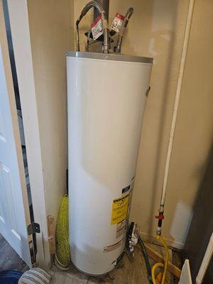 Change water heater