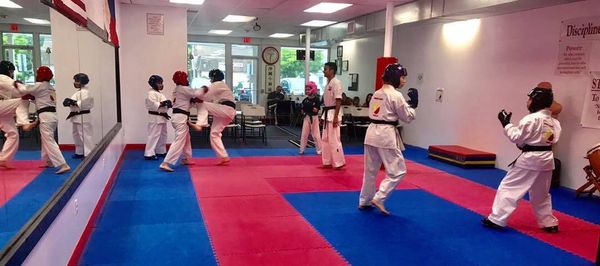 Our dojo Sparring day