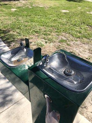 Actual working water fountain!