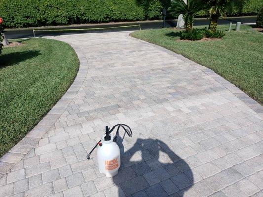 Driveway sealed