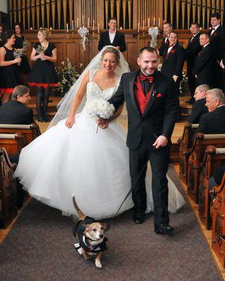 We are a pet friendly wedding ceremony venue.  We know for couples with pets they are a part of their family.