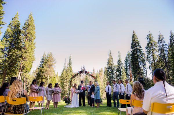 Shasta Wedding Ceremony Site