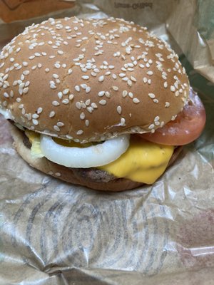 Best Burger King  burger that I've had in twenty years.