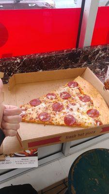 Jumbo slice. $7.00