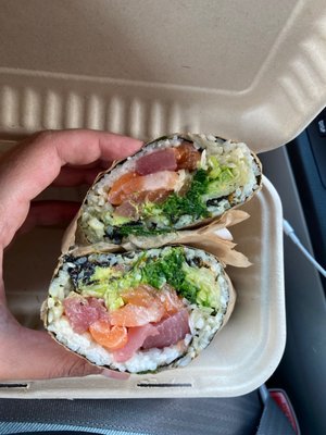 Poke Burrito - Regular (2 Proteins)