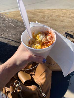 Small elote $5