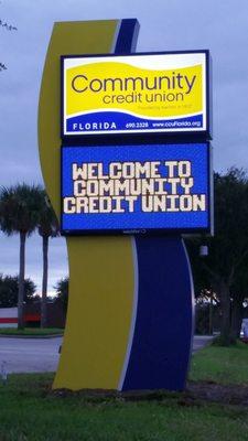 CCU Rockledge Street Sign