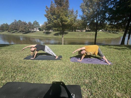 Pilates in the Park