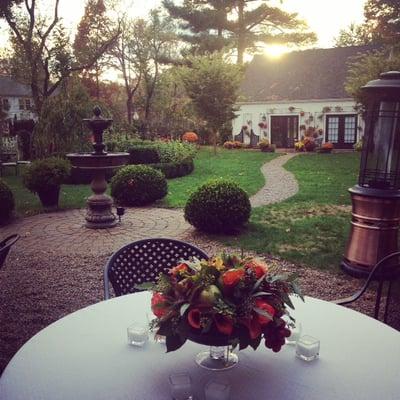 Backyard view & conference center