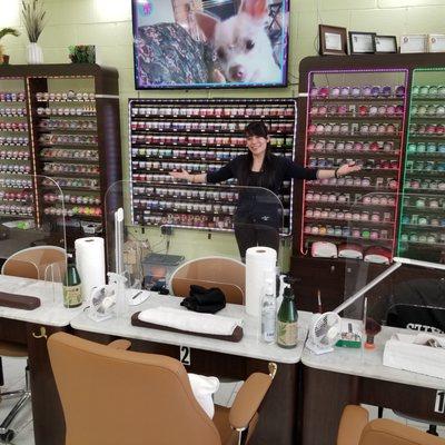 TAMMY HAS GOT YOUR COLOR WITH OVER 25 YEARS OF EXPERIENCE AT TY NAILS, OKC, OK