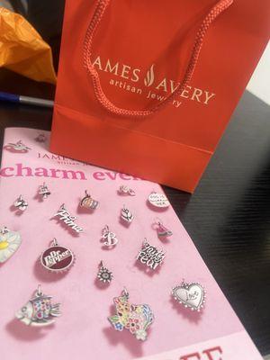 I purchased a ring and two charms ( got the bracelet for free) with the current promotion ending 8-5-24