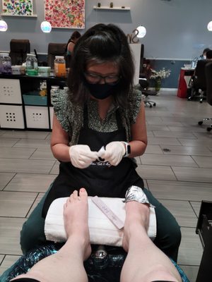 Pedicure time!