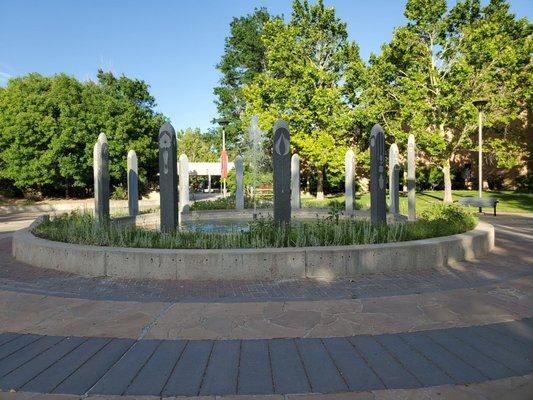 A Tribute To Mother Earth Sculpture Fountain