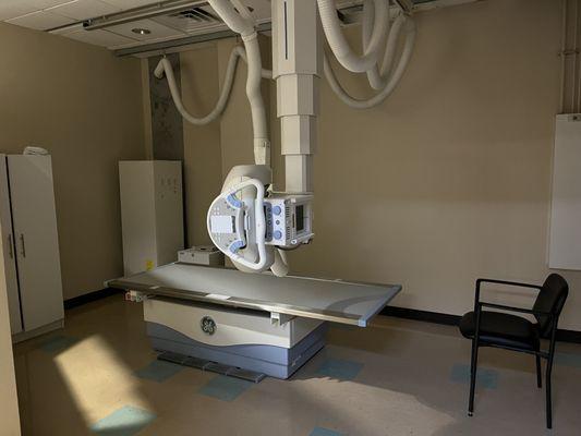 In house digital X-Ray; all images are read by a board certified radiologist